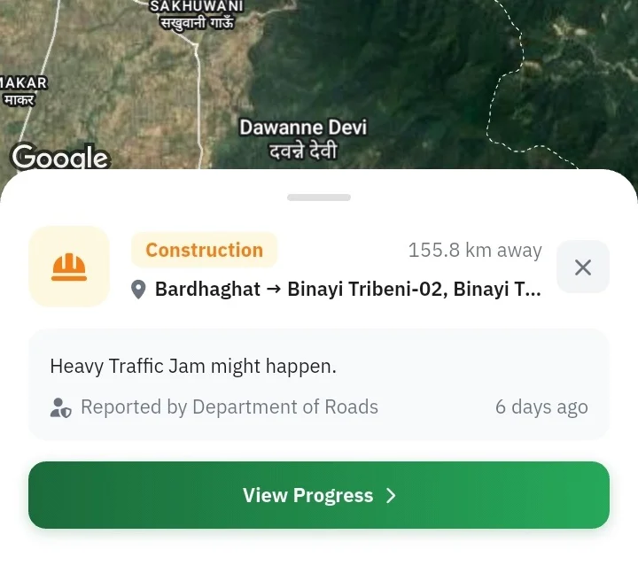 NepTrack Public Highway Status Board — Nepal Road Conditions